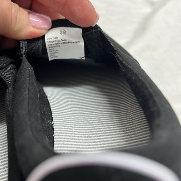 Millie black slip on sneakers - Picture 7 of 7